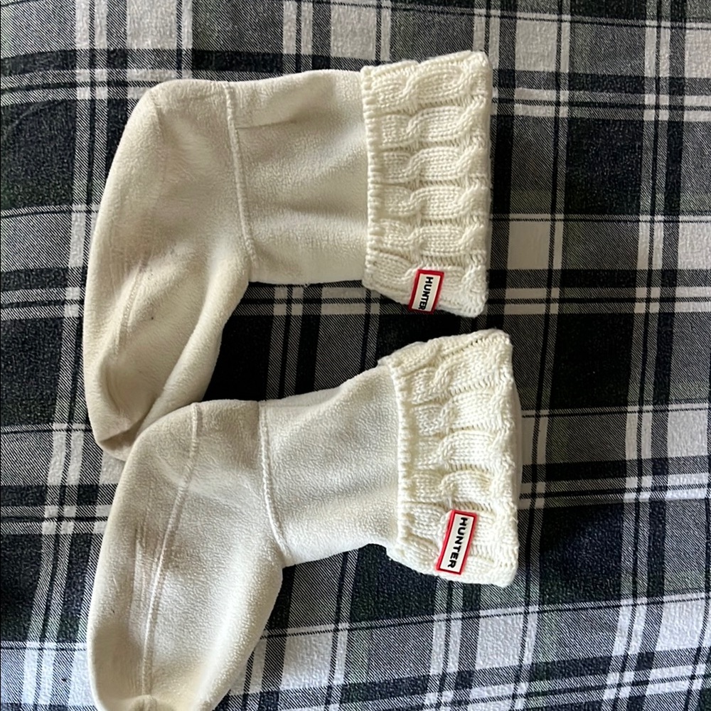 Hunter Cream Winter Rain Boots Essential for Cold Weather